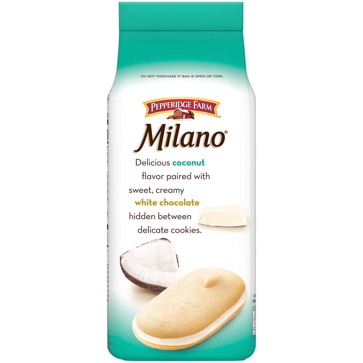 Regalo Pepperidge Milano Choc Blanco Coco 198g X2