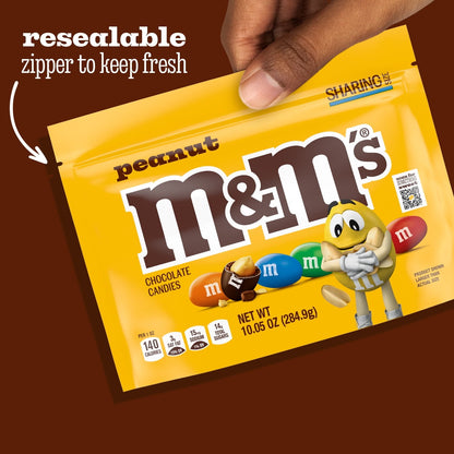 M&M's Cacahuate Bolsa para Compartir 285 g