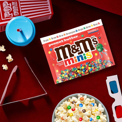 Regalo M&M'S Chocolates Crema Cacahuate Minis 244g X2