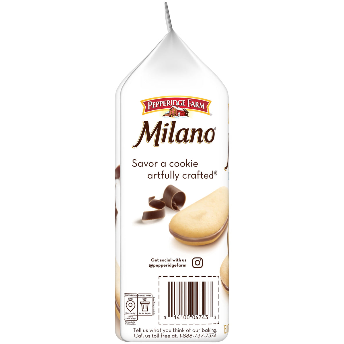 Regalo Pepperidge Milano Doble Choc Leche 213g X2