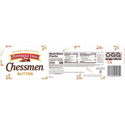 Regalo Pepperidge Chessmen Mantequilla 255g X2