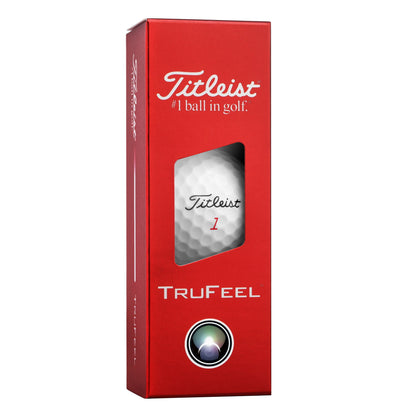 Pelotas De Golf Titleist Trufeel 2026 Blancas 12 Piezas
