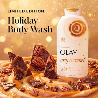 Olay gel de baño Cozy Caramel edición limitada 22 fl oz