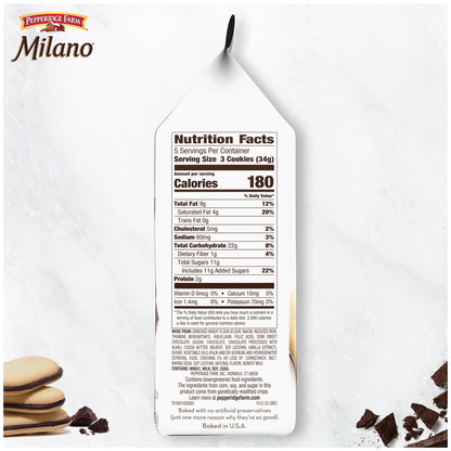 Regalo Pepperidge Milano Choc Oscuro 170g X2
