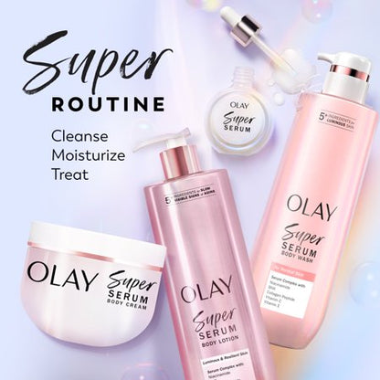 Olay Super Serum gel de baño piel normal 20 fl oz