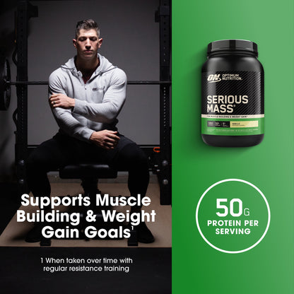 Optimum Nutrition Serious Mass Ganador De Peso Vainilla