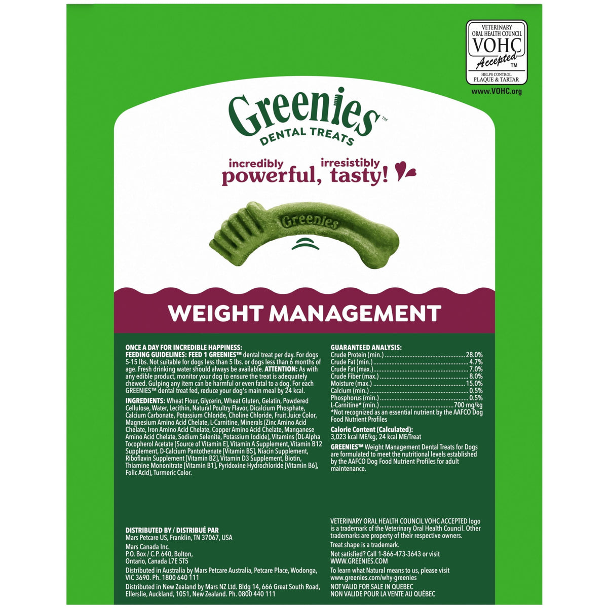 Premios Greenies Arándano Perro Grande 340g