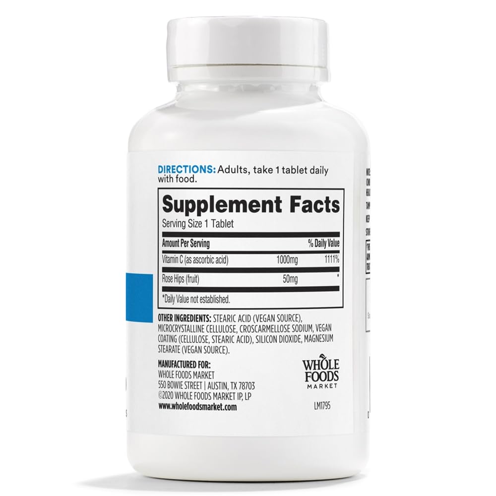 365 Vitamina C 1000 Mg con Escaramujo 100 Tabletas