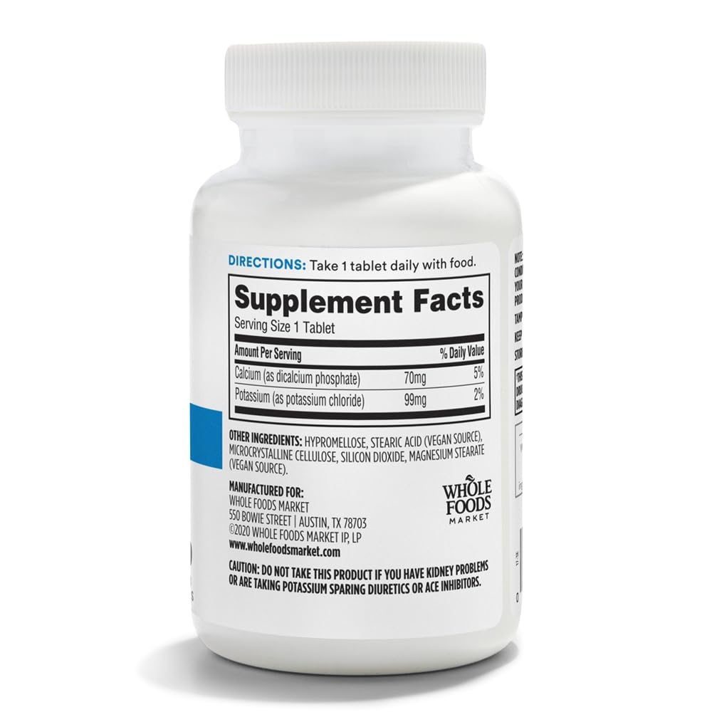 365 Potasio 99 Mg 250 Tabletas