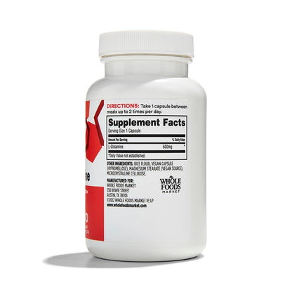 365 L-Glutamina 500 Mg 100 Cápsulas