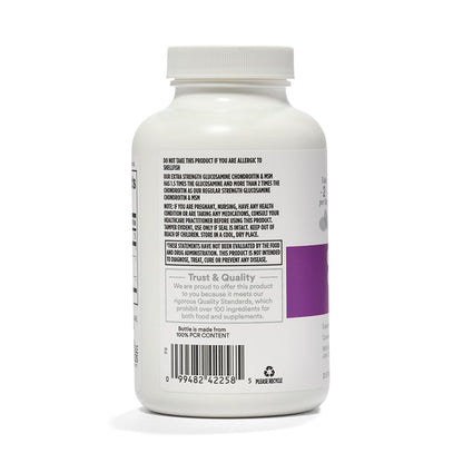 365 Glucosamina Condroitina MSM Doble Concentración 120 Tabletas
