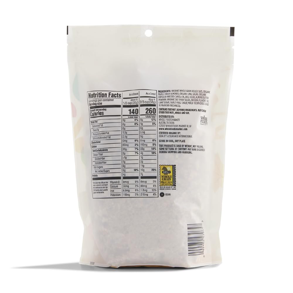 365 Granola de Maple y Crema de Almendra 340 g