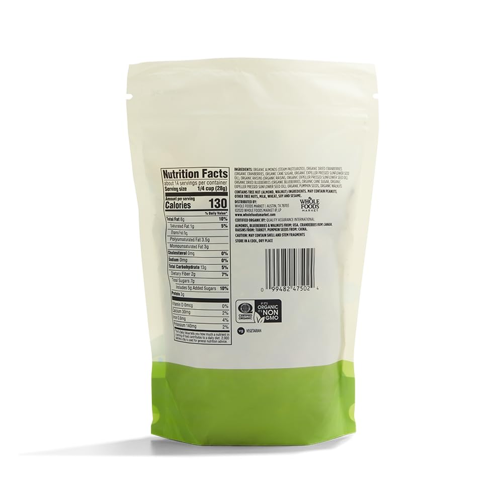365 Mezcla de Frutos Secos Orgánica Forest Berry 397 g