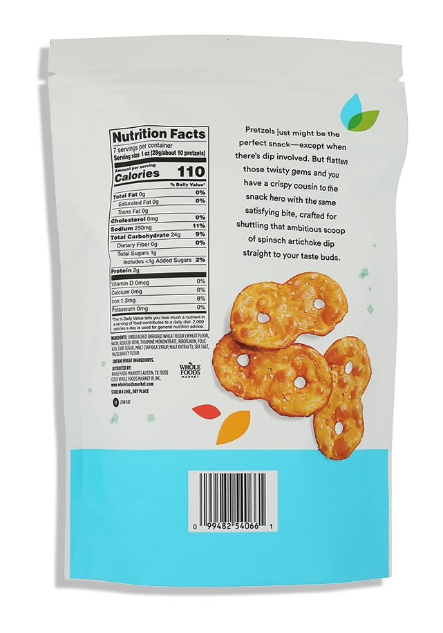 365 Pretzels Planos 198 g