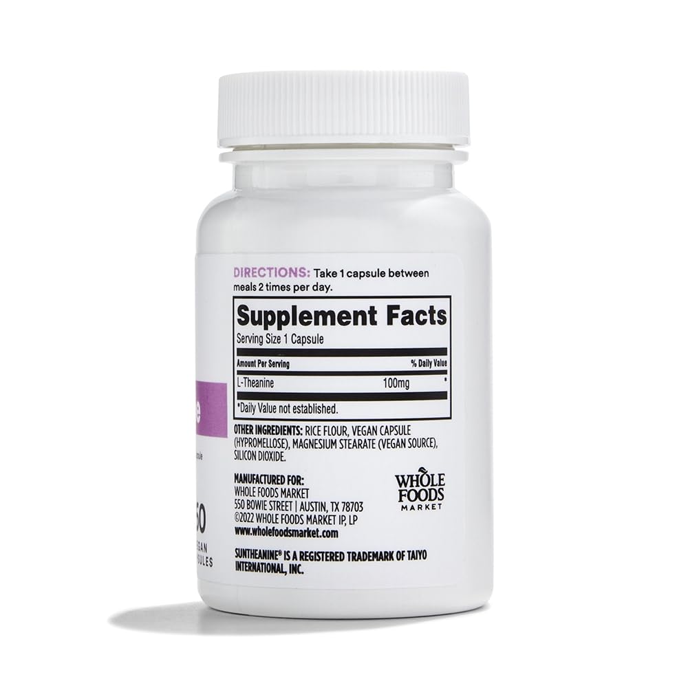 365 L-Teanina 100 Mg 60 Cápsulas