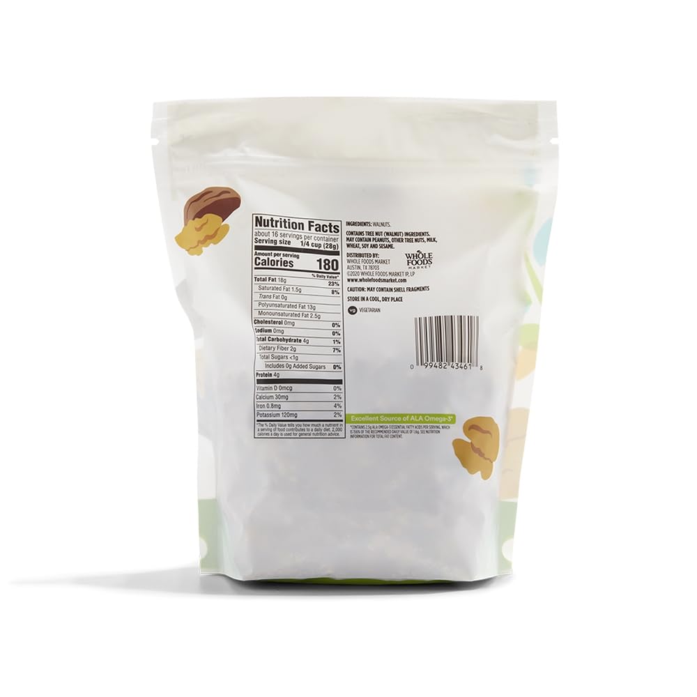 365 Nuez de Castilla en Mitades y Trozos 454 g