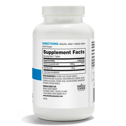 365 Vitamina C 1000 Mg con Escaramujo 250 Tabletas