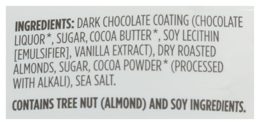 365 Almendras Cubiertas de Chocolate Amargo 170 g