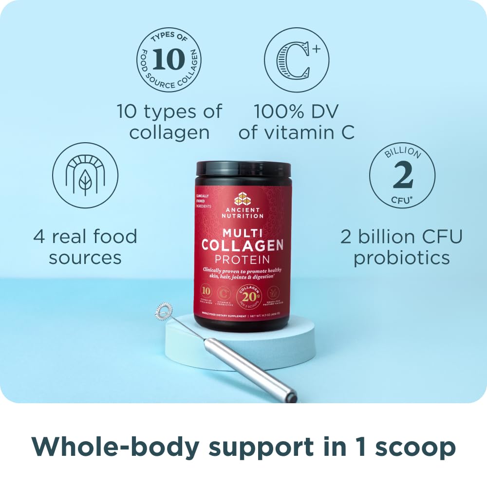 Ancient Nutrition Multi Collagen Protein en Polvo 244 g