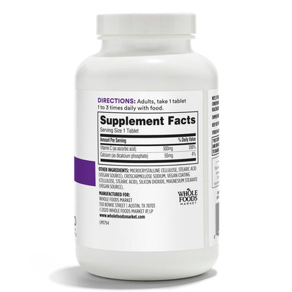365 Vitamina C 500 Mg 250 Tabletas