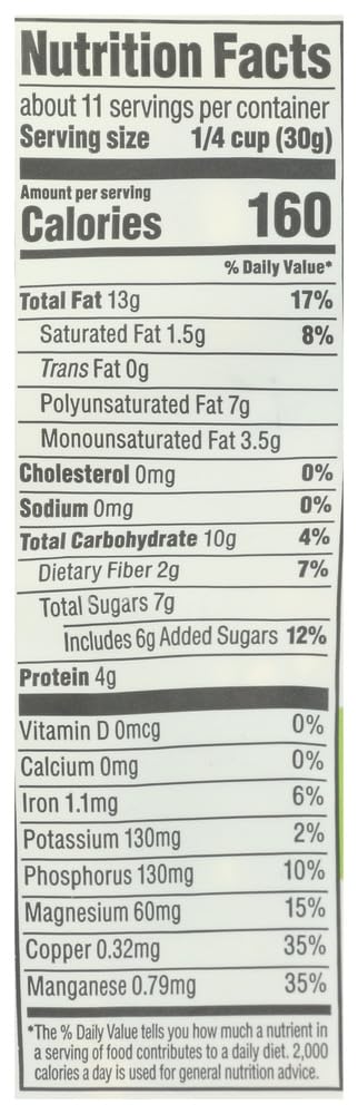 365 Mezcla de Frutos Secos Orgánica Omega 3 340 g