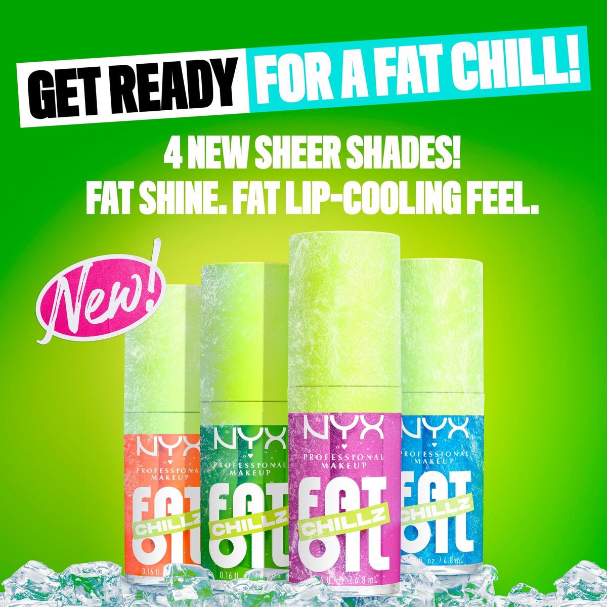 NYX Fat Oil Chillz Gloss Strawberry Slush