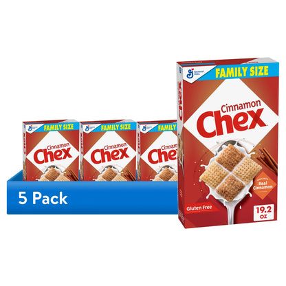 Chex Cinnamon Cereal Edición Navideña 5 Cajas 544 g