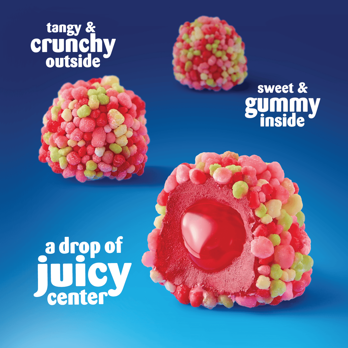 NERDS Juicy Gummy Clusters Strawberry Punch