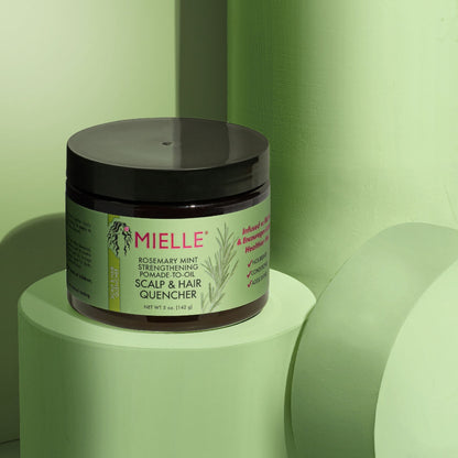 Pomada Aceite Mielle Romero Menta 142g Pack 3
