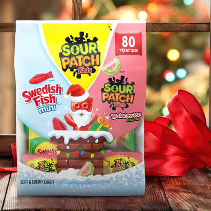 Regalo Sour Patch Kids Gomitas Swedish Fish 1030g X2