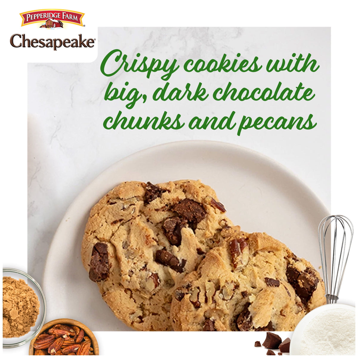Regalo Pepperidge Chesapeake Choc Oscuro 204g X2