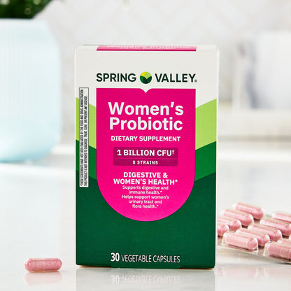 Spring Valley probiótico mujer 30 cápsulas vegetarianas