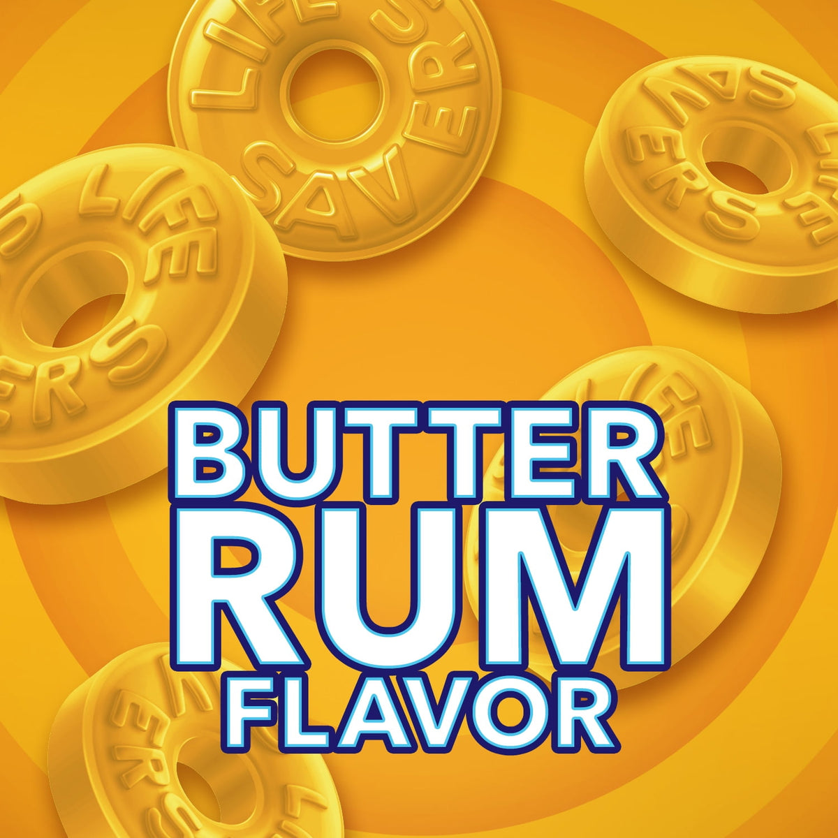 Regalo Life Savers Caramelos Butter Rum 411g X2