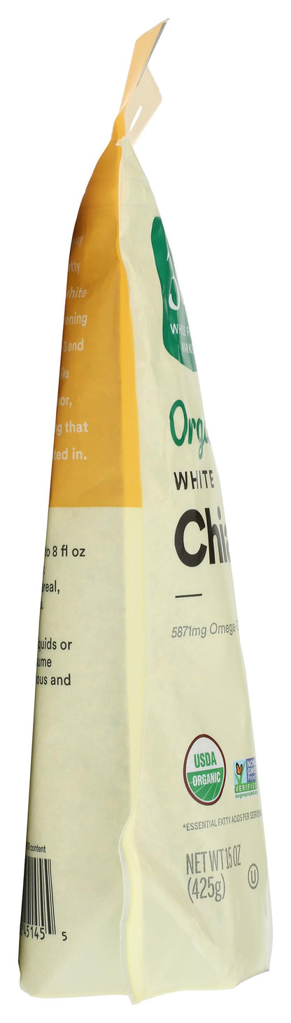 365 Semillas de Chía Blanca Orgánicas 425 g