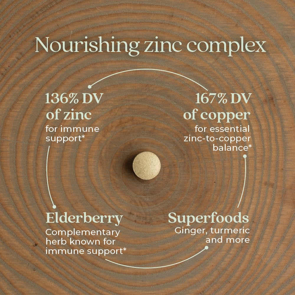 New Chapter Zinc Food Complex 60 Tabletas