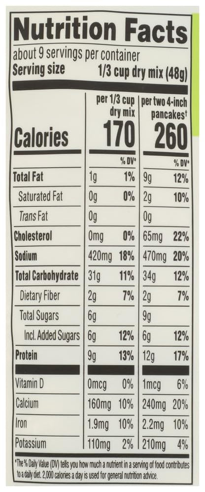 365 Harina para Hot Cakes y Waffles con Proteína 454 g