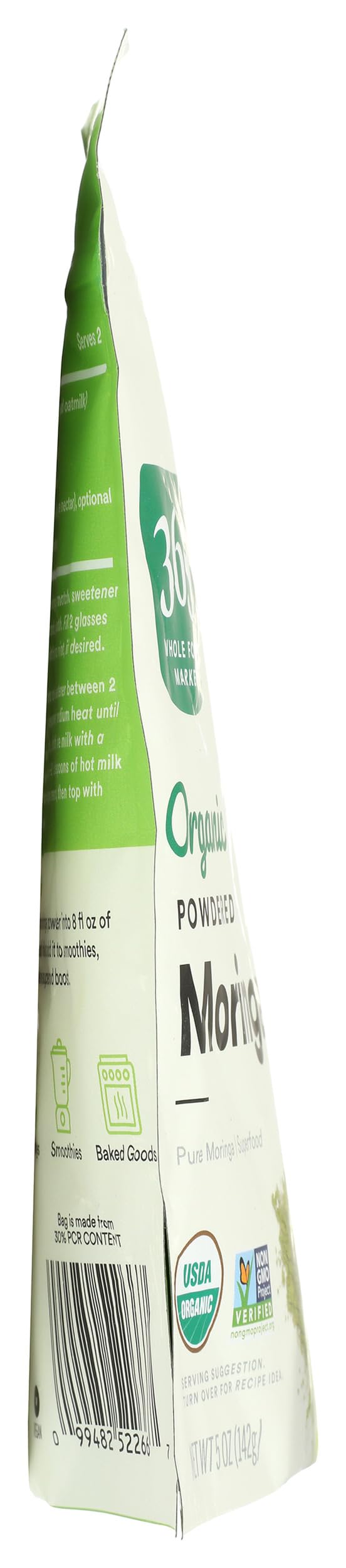 365 Moringa en Polvo Orgánica 142 g