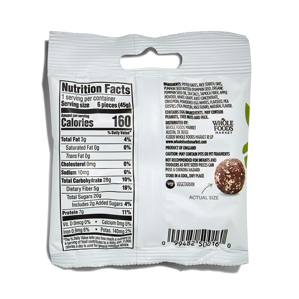 365 Bocaditos de Proteína Manzana y Canela 45 g