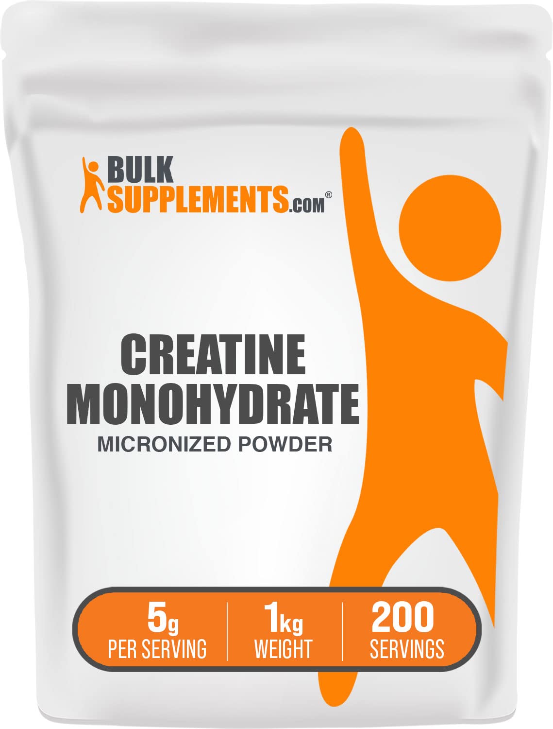 BulkSupplements Creatina Monohidrato Micronizada 1 Kg