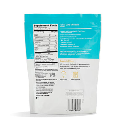365 Mezcla de Proteína Vegetal para Smoothie Sabor Vainilla Francesa 255 g