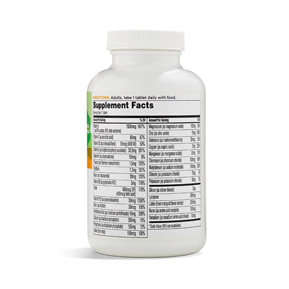 365 Multivitamínico Una Al Día Adulto Mayor 180 Tabletas