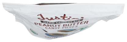 Justin's Bocaditos de Chocolate Amargo con Crema de Cacahuate Orgánicos 128 g