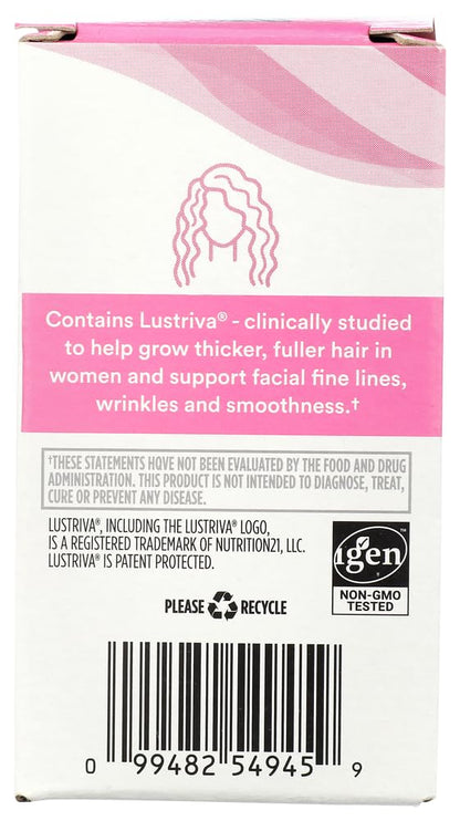 365 Vitaminas y Minerales Diarios con Soporte para Cabello 30 Tabletas