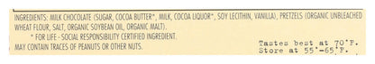 Chocolove Barra de Chocolate con Leche y Pretzel 82 g
