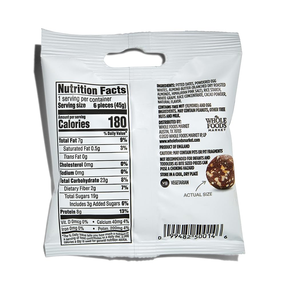 365 Bocaditos de Proteína Café y Almendra 45 g