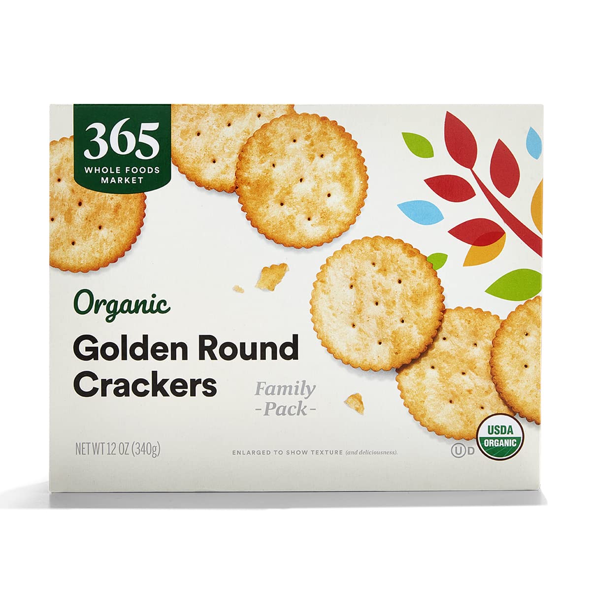 365 Galletas Redondas Doradas Orgánicas 340 g