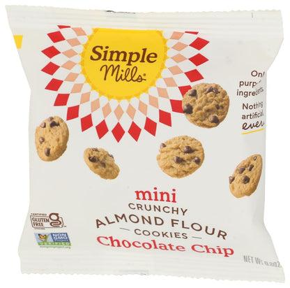 Simple Mills Mini Galletas con Chispas de Chocolate Multipack 23 g