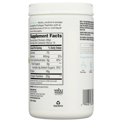 365 Péptidos de Colágeno Bovino Sin Sabor 284 g