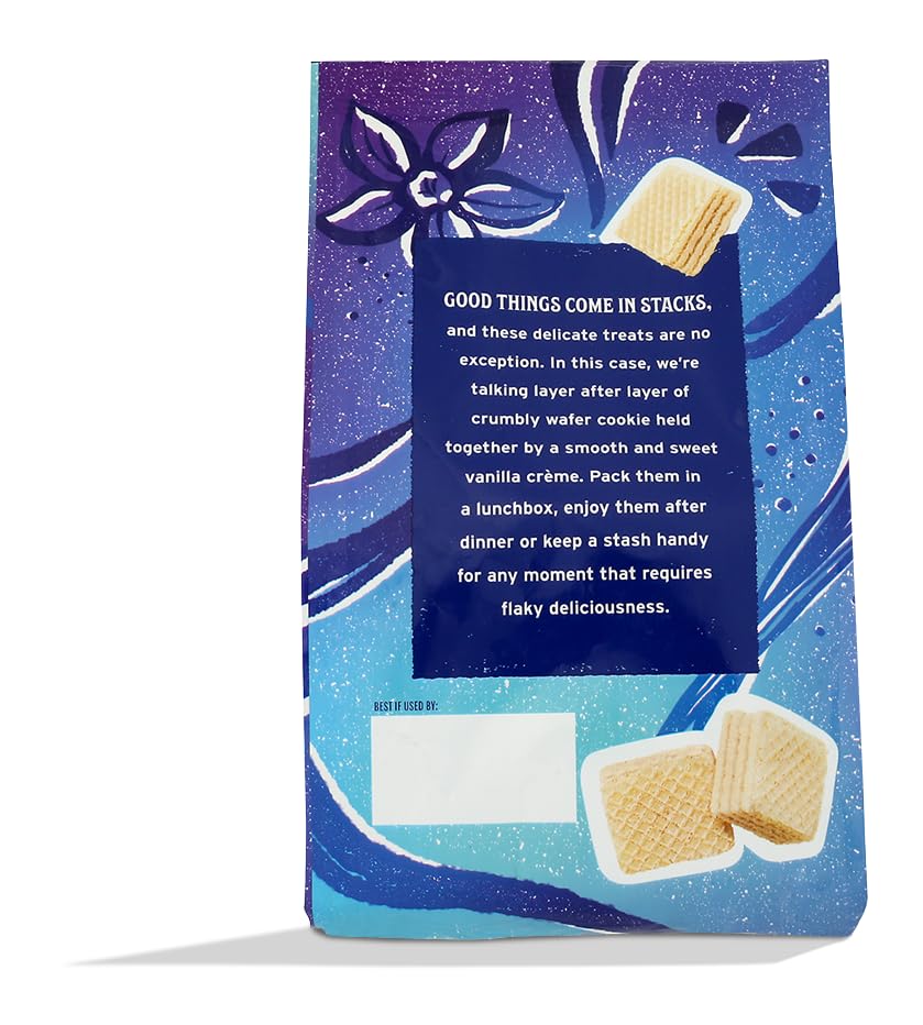 Whole Foods Market Mini Wafers de Vainilla 249 g