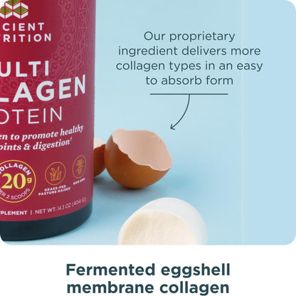 Ancient Nutrition Multi Collagen Complex en Polvo Tamaño Grande 454 g